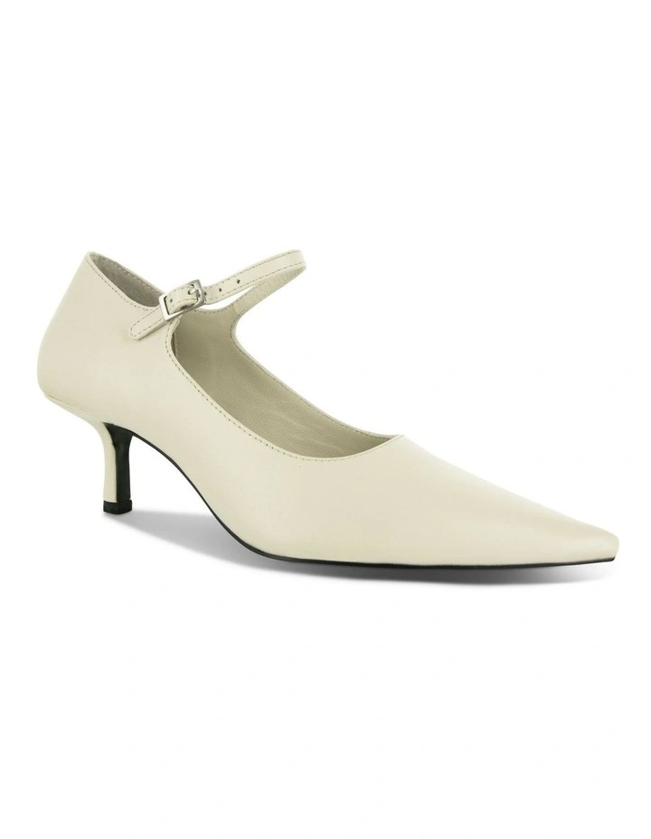 Tyler II Stilettos in Cream image 2