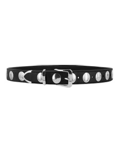 Bobbi Leather Belt in Black
