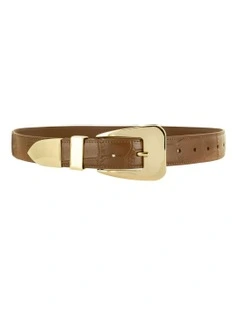 Berlin II belt in Brown