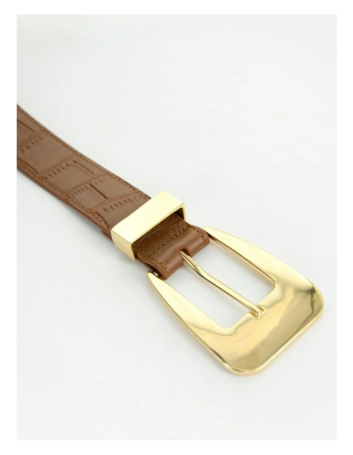 Berlin II belt in Brown image 3