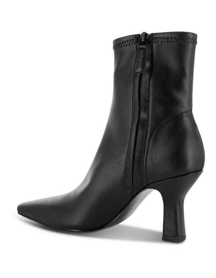 Freya I Leather Ankle Boot in Black image 3