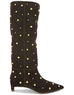 Hattie Boots in Chocolate