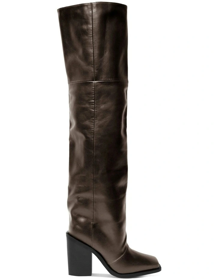 Loretta Boots in Chocolate image 1