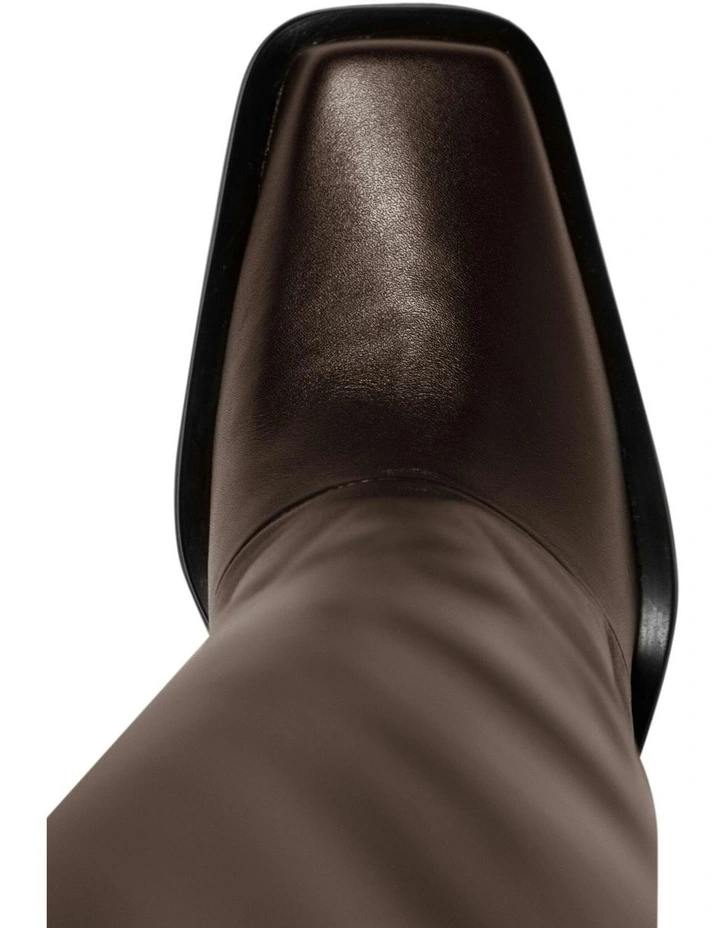 Loretta Boots in Chocolate image 4