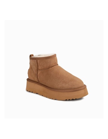 OZWEAR UGG (オズウェアアグ)★羊革Eskimo Platform Mini Boots OZWEAR UGG (オズウェアアグ)☆羊革Eskimo Platform Mini Boots