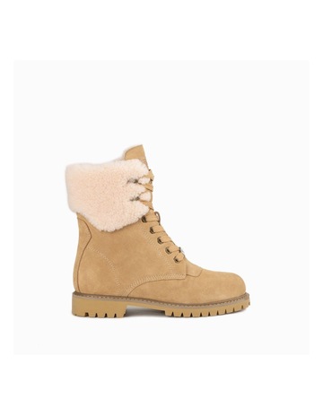 新品未使用　UGG LILLIANA 23cm UGG Boots Womens 6 Lillian II Pom Pom Classic Shearling