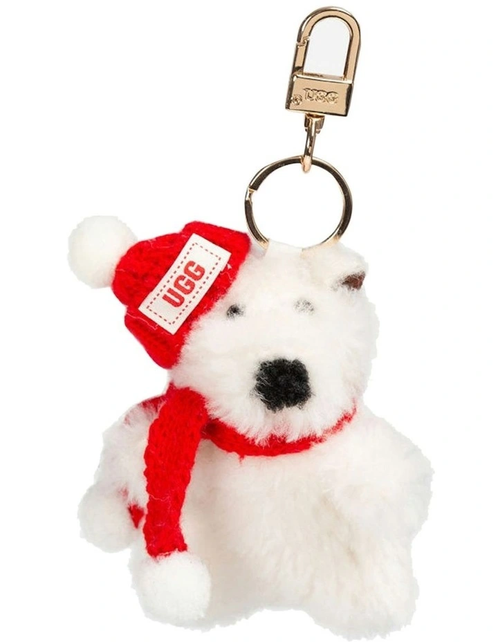 Teddy Bears Pendant in Red image 1