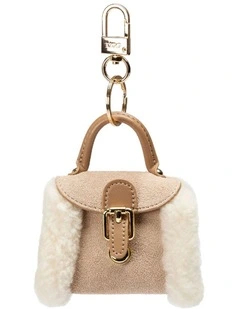 Airpod Bag Pendant in Taupe