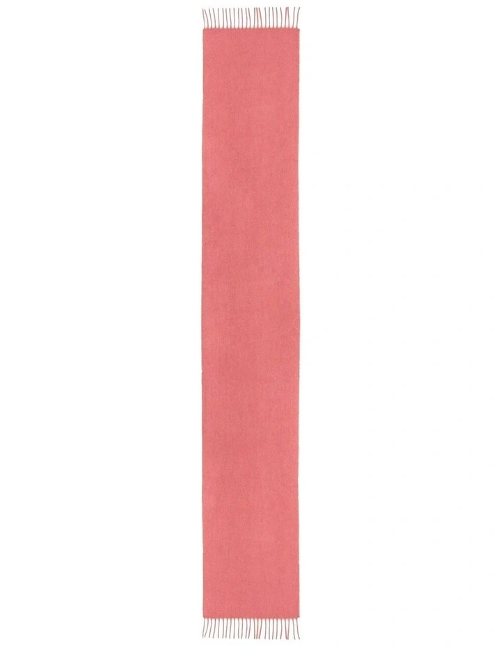 100% Wool Scarf in Dusty Pink image 2