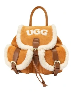 Excursion Shearling Backpack in Chestnut