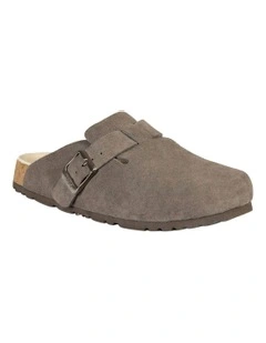 Ugg Aussie Soft Footbed  Unisex Slipper - Grey