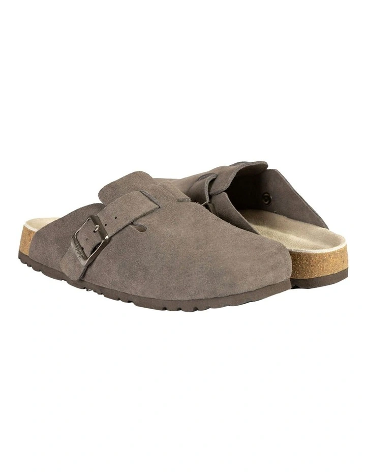 Ugg Aussie Soft Footbed  Unisex Slipper - Grey image 5