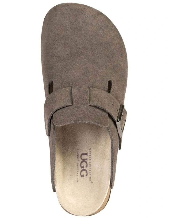 Ugg Aussie Soft Footbed  Unisex Slipper - Grey image 6