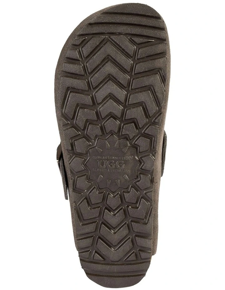 Ugg Aussie Soft Footbed  Unisex Slipper - Grey image 7