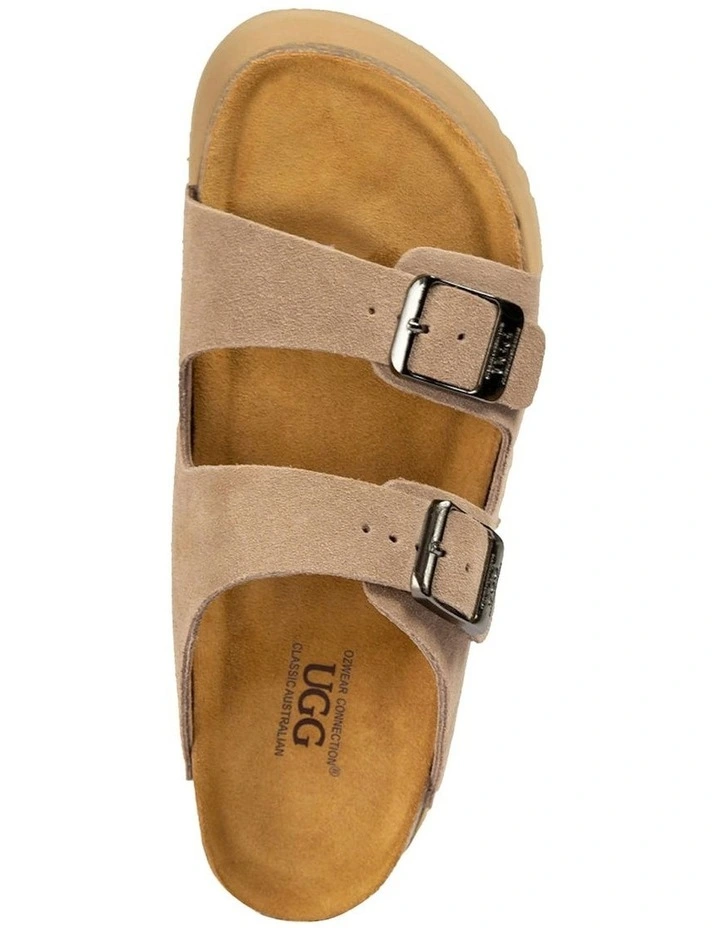 Aussie Victoria Platform Suede Leather in Taupe image 6