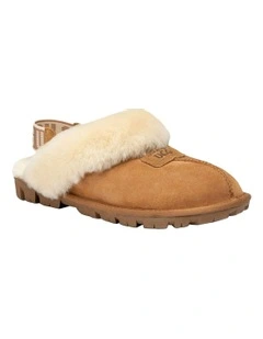 Aussie Coquette Slipper in Chestnut