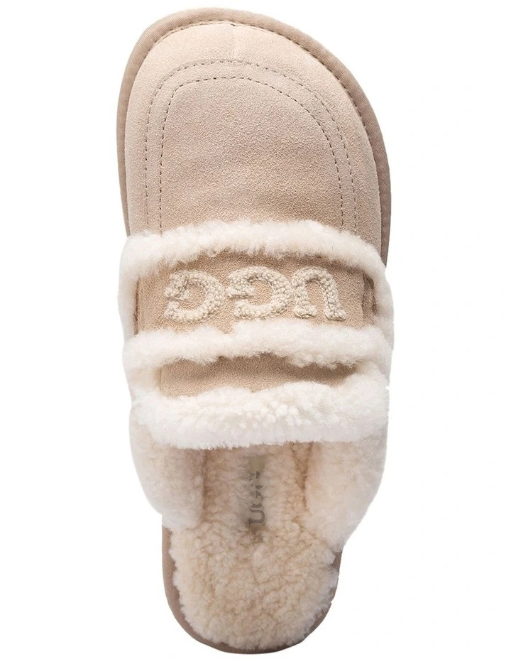 Violet Shearling Slipper in Beige image 6