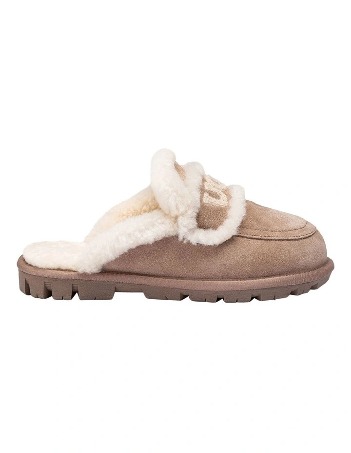Violet Shearling Slipper in Brown image 3