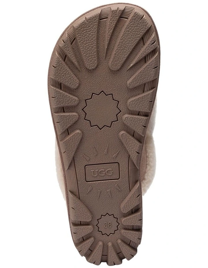 Violet Shearling Slipper in Brown image 7