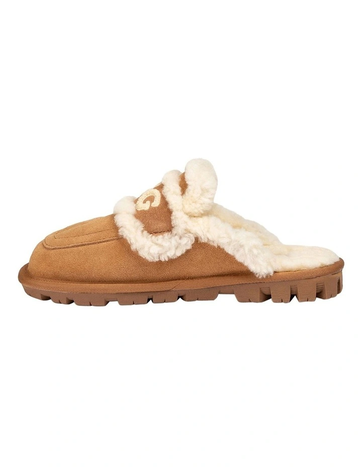 Violet Shearling Slipper in Chestnut image 5