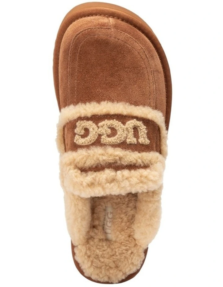 Ugg Violet Shearling Platform Slipper in Caramel image 6