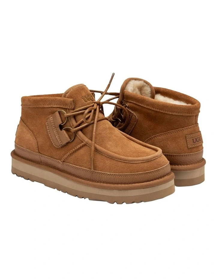 Bendigo Lace-Up Boots in Chestnut image 2