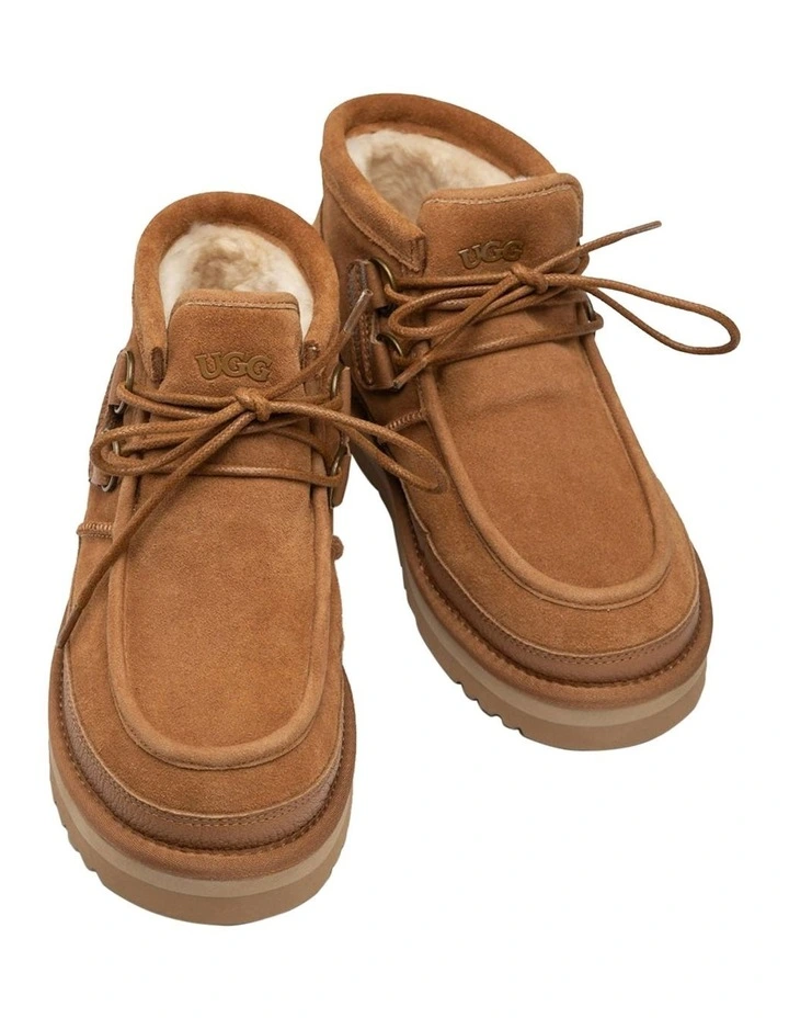Bendigo Lace-Up Boots in Chestnut image 3