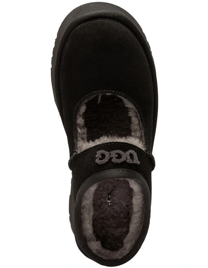 Mary Jane Emb Logo Platform in Black image 7