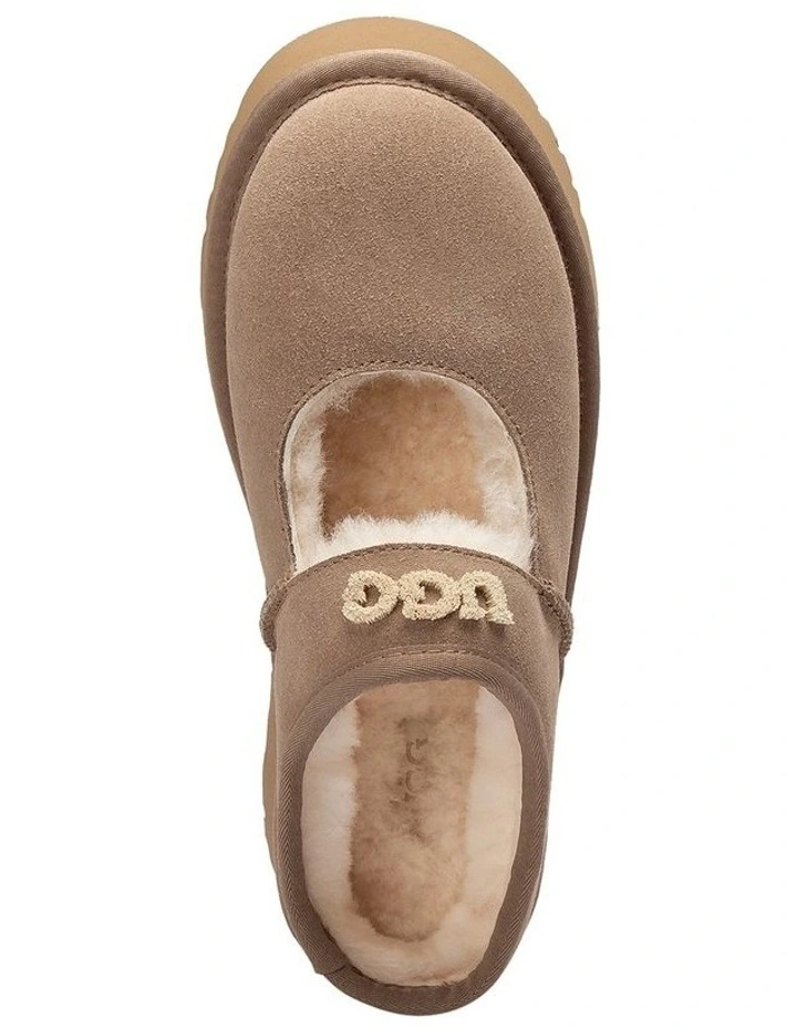 Mary Jane Emb Logo Platform in Brown image 6