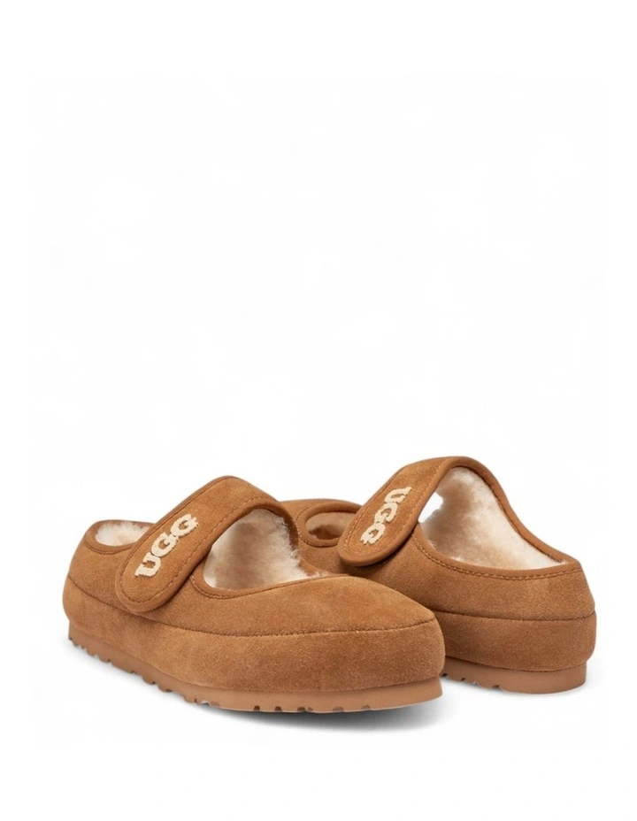 Mary Jane Emb Logo Shoes in Chestnut image 2