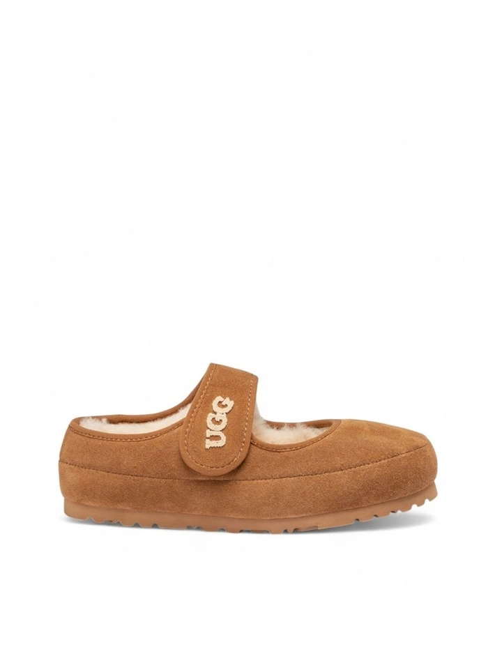 Mary Jane Emb Logo Shoes in Chestnut image 4