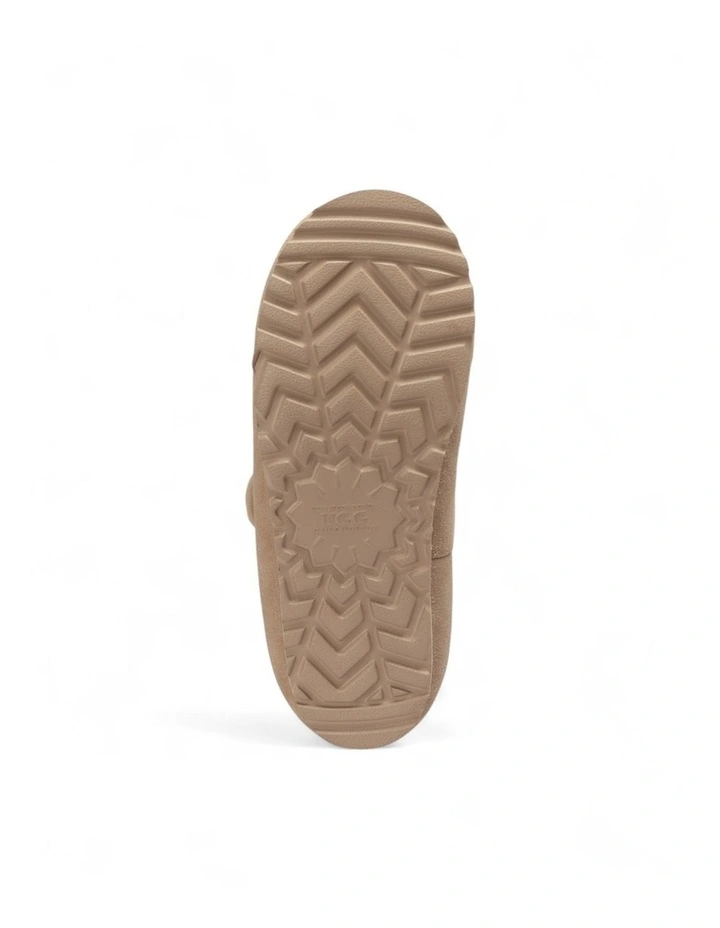 Mary Jane Emb Logo Shoes in Beige image 2