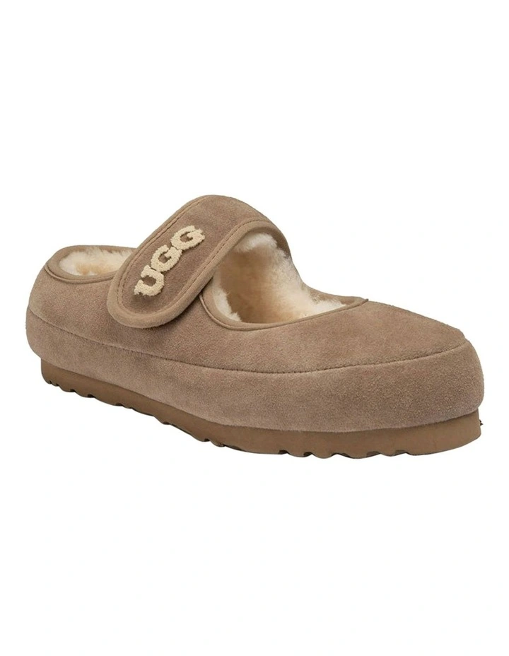 Mary Jane Emb Logo Shoes in Brown image 1