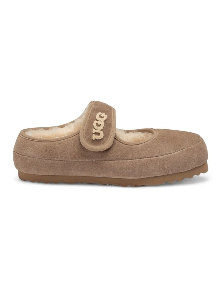 Mary Jane Emb Logo Shoes in Brown image 3
