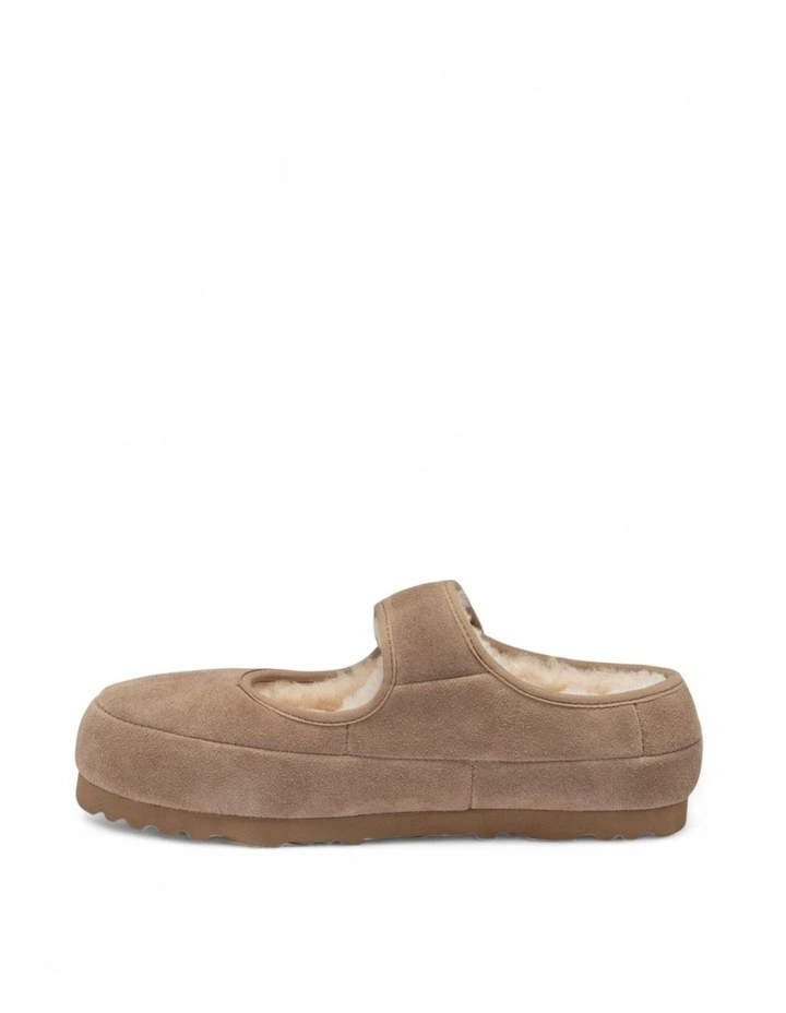 Mary Jane Emb Logo Shoes in Brown image 5