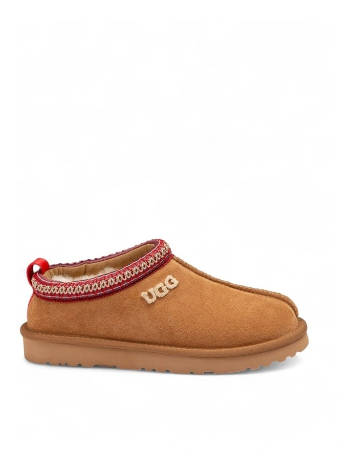Sydney Emb Logo Slipper in Chestnut Red image 4