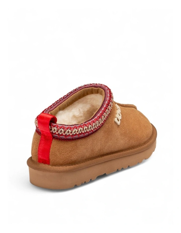 Sydney Emb Logo Slipper in Chestnut Red image 5