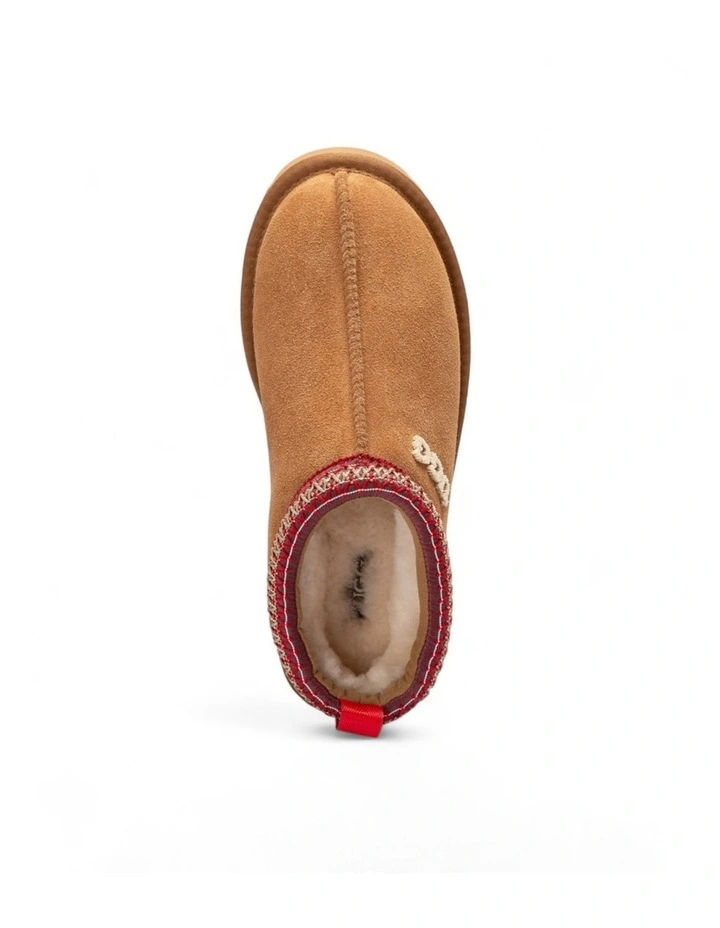 Sydney Emb Logo Slipper in Chestnut Red image 7