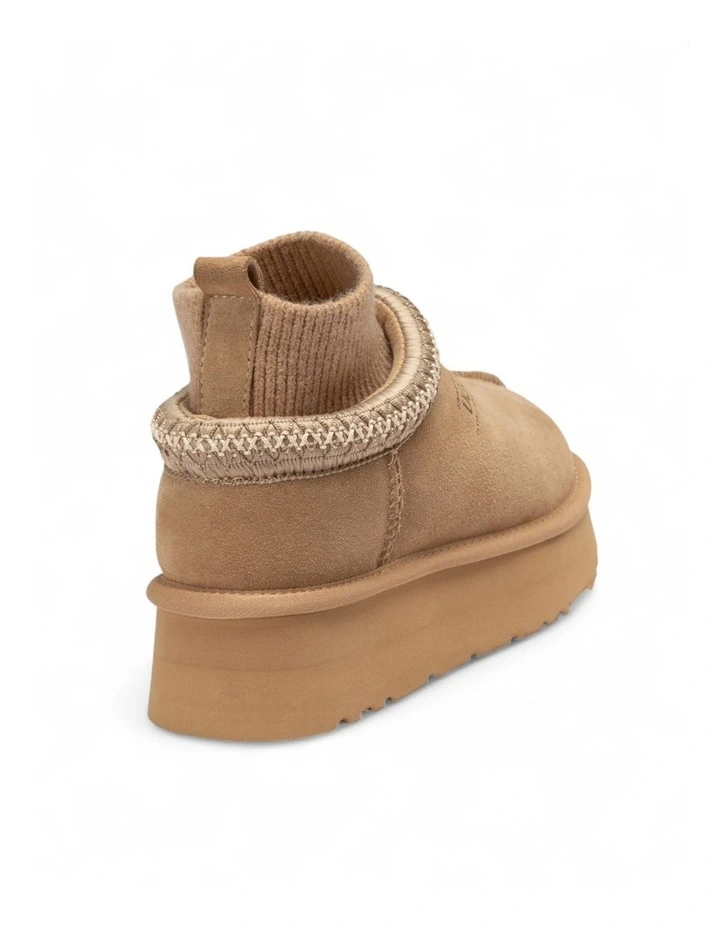 Sydney Knit Platform Slipper in Sandcastle image 5