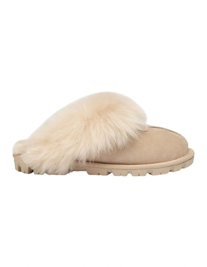 Coquette Premium Esperanza Sheepskin Slipper in Beige image 3