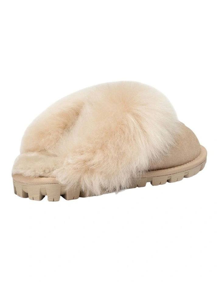Coquette Premium Esperanza Sheepskin Slipper in Beige image 5