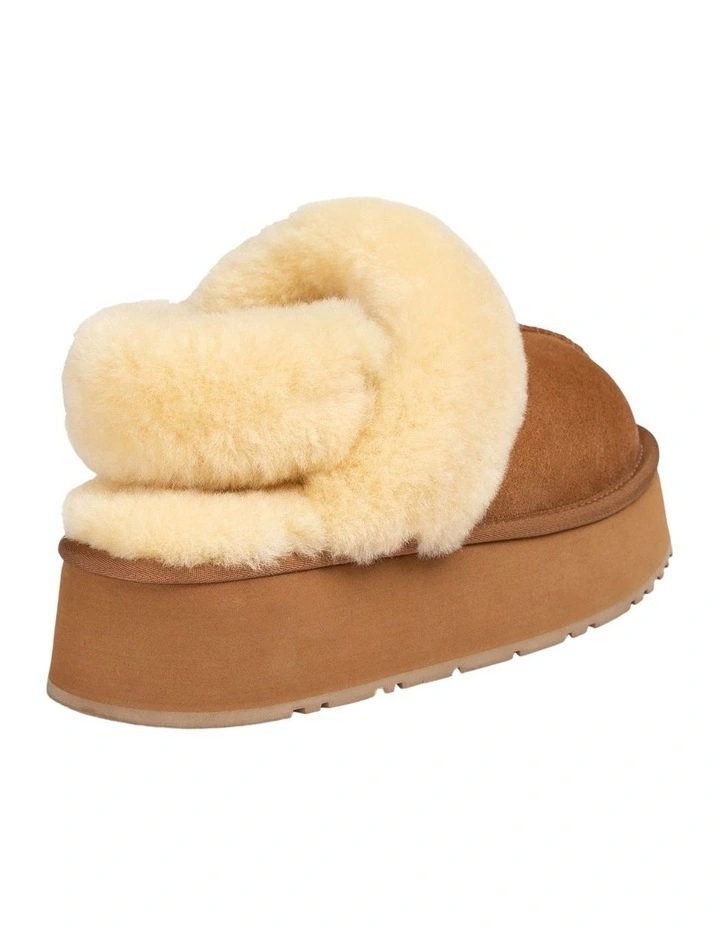 Coquette Platform Slipper in Chestnut image 5