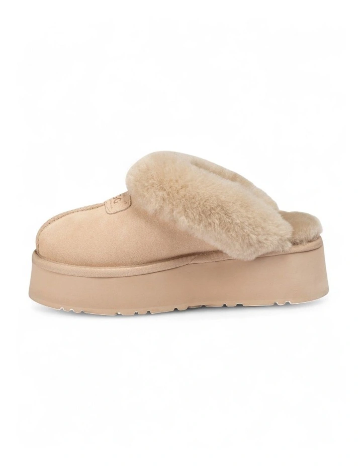 Coquette Platform Slipper in Beige image 7