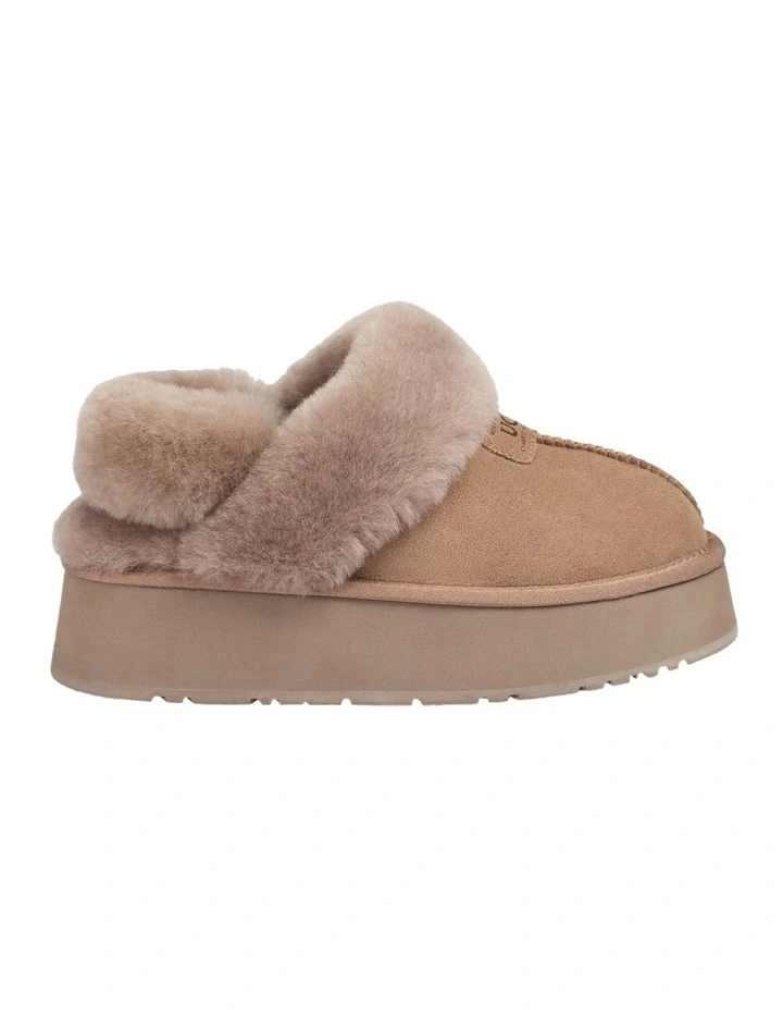 Coquette Platform Slipper in Brown image 2