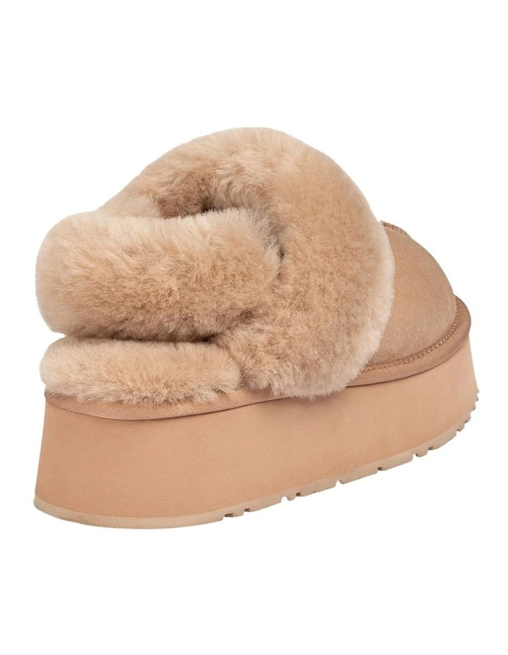 Coquette Platform Slipper in Bronze image 3