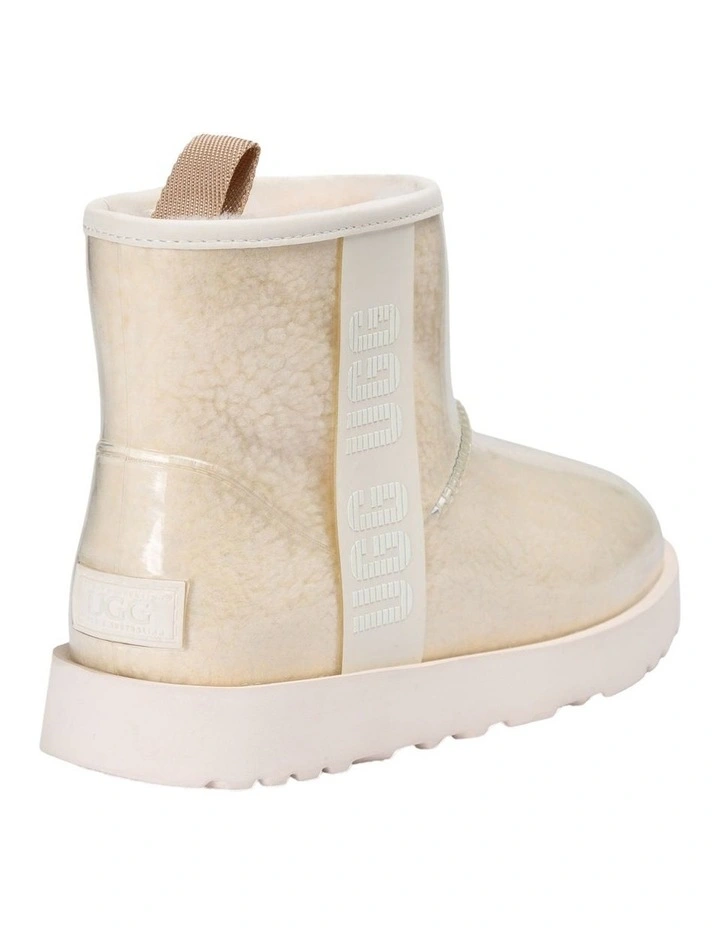 Classic Clear Boots in Snow White image 4