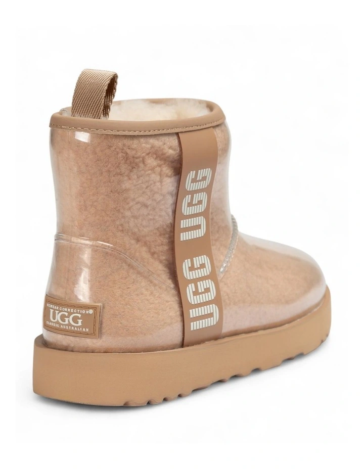 Classic Clear Boots in Cream image 4