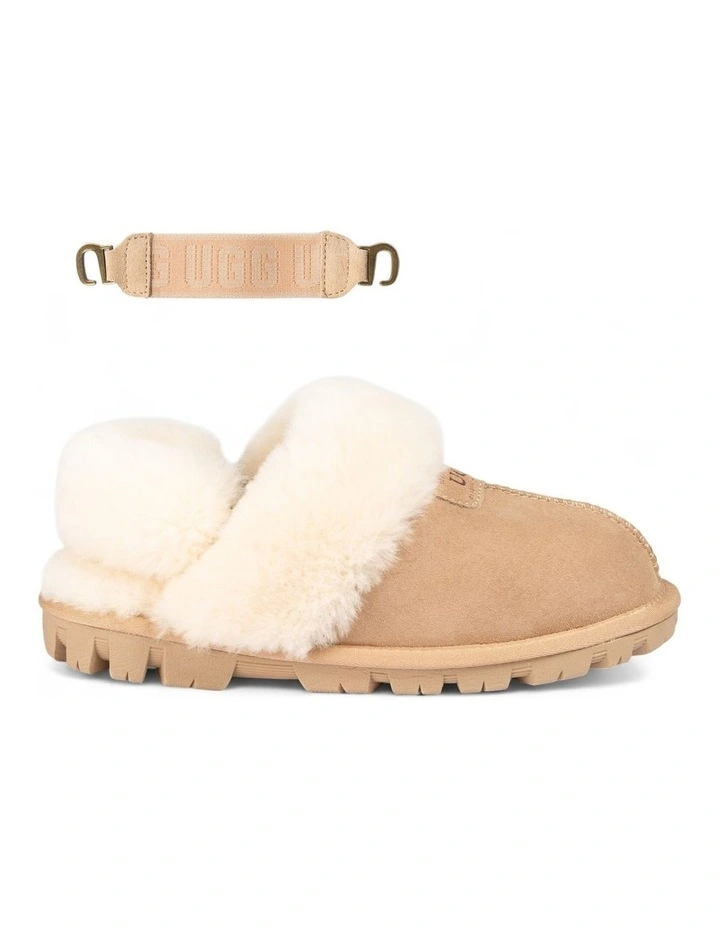 Coquette Slipper in Sand image 1