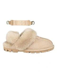 Coquette Slipper in Beige