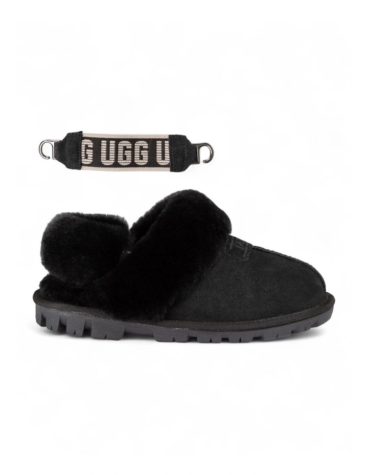 Coquette Slipper in Black image 1